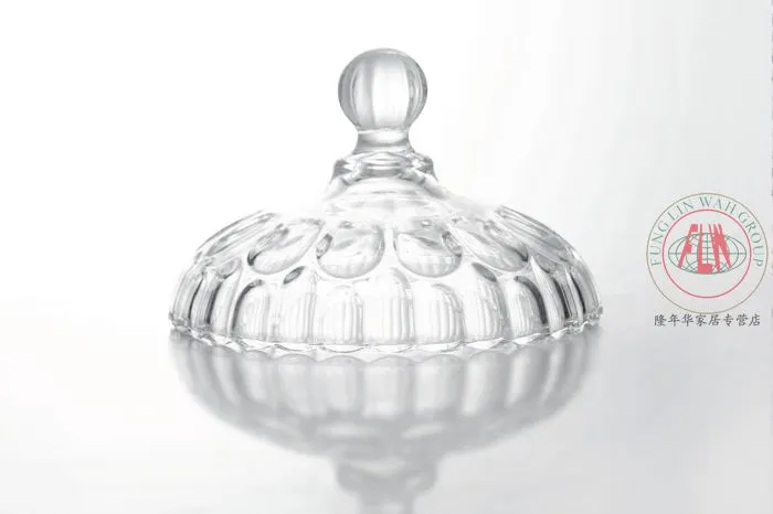 Generic Sugar Bowl Crystal Glass Dried Fruit Storage - image 3