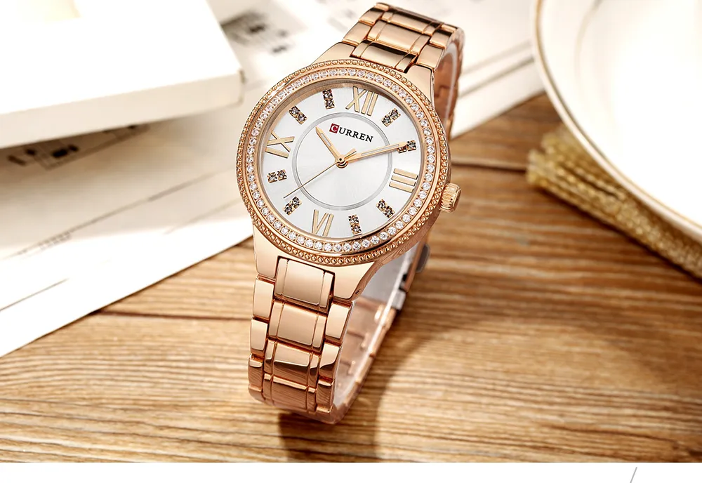 Curren Luxury WomenS Elegant Watches Shock Resistant - image 2