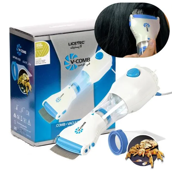 V-Comb Electric Head Lice Comb Treatment - image 2