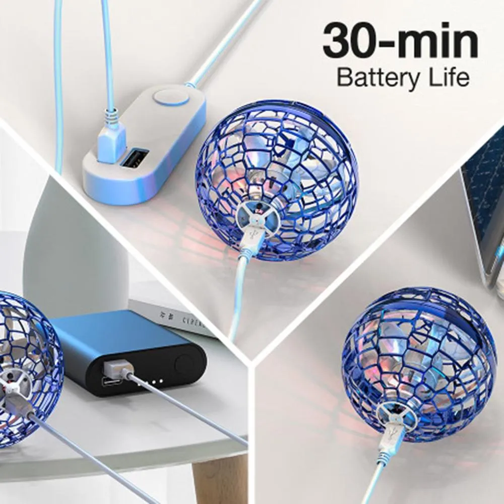 Flynova Pro Flying Spinner LED Sphere Suspension - image 4