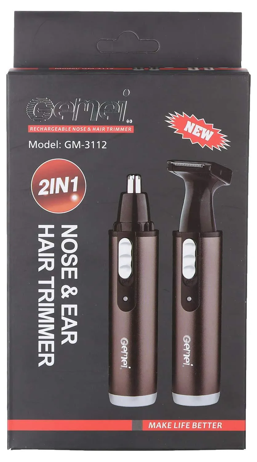 Gemei Gm-3112 Rechargeable Nose And Hair Trimmer - image 3