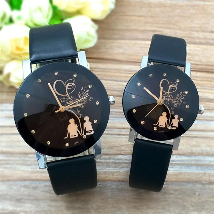 PAlight Lovers Couples Watch Quartz Analog Display - image 2