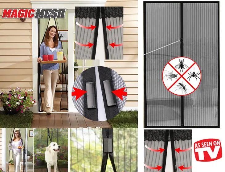 Magic Mesh Screen Door Magnetic - image 2
