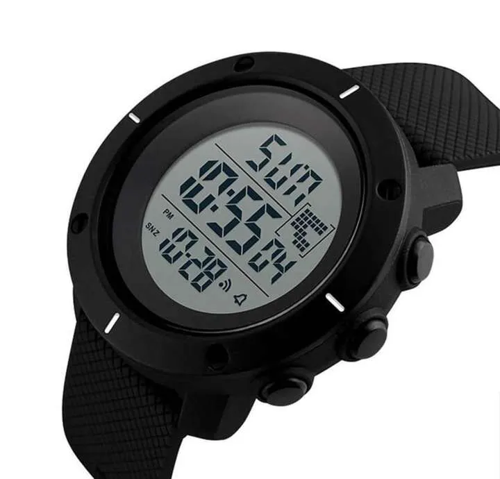 Piaoma Mens Black Dial Digital Waterproof Watch - image 2