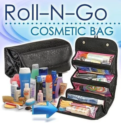 Generic Roll-N-Go Toiletry Bag Compact & Travel-Friendly - image 2