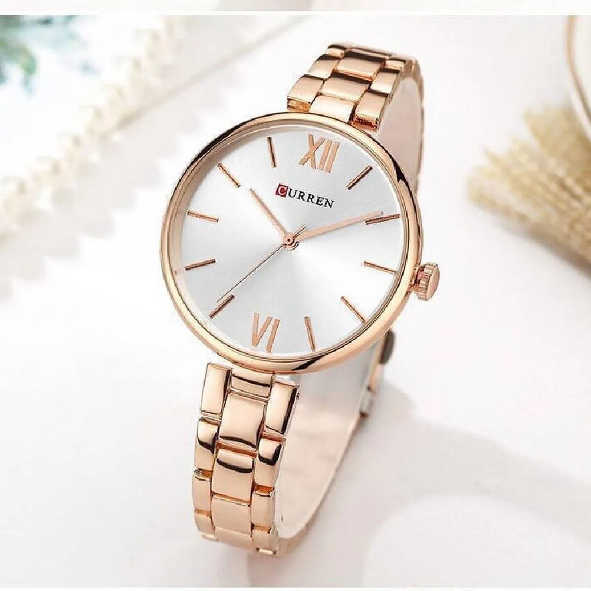 Curren Ladies Wrist Watch Rose Gold - image 1