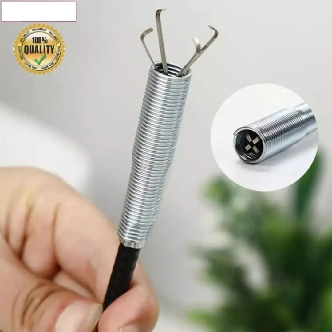 Generic Hair Catching Drain Cleaner Spring Wire Sink - image 7