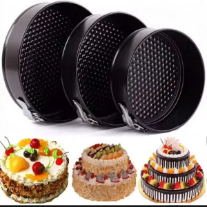 Generic 3-in-1 Non-Stick Removable Springform Pan Set