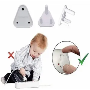 Generic Round Socket Cover Baby Electrical Safety Protector