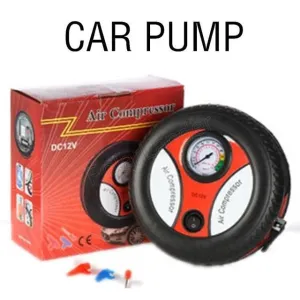 Generic Portable Tyre Inflator DC12V Car Air Pump
