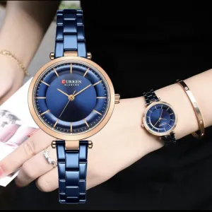 Curren Women's Stainless Steel Minimalist Watch