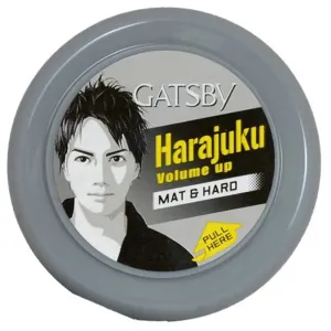 Gatsby Hair Styling Wax Mat And Hard - 75G