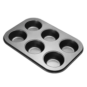 Generic 6 Holes Non Stick Cupcake Baking Pan