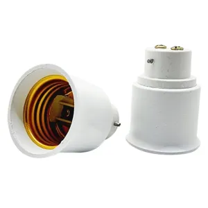 Generic B22 To E27 Converter Pin Holder To Screw Holder