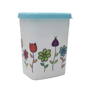 Generic Plastic Container 3Pcs PP Small Blue & White