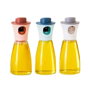 Generic 180ML Portable Glass Oil Spray Bottle