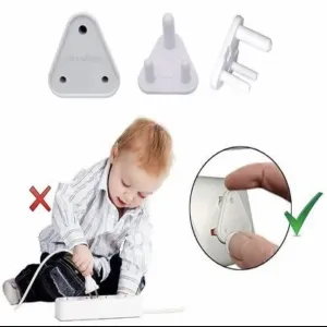 Generic Round Socket Cover Baby Electrical Safety