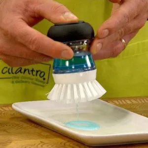 Generic Soap Dispensing Dish Washing Brush Kitchen Tool