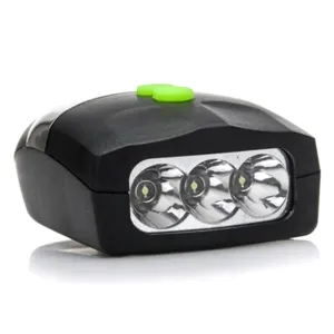 Generic Bicycle Front Head Light 3 LED + Electronic Bell Horn