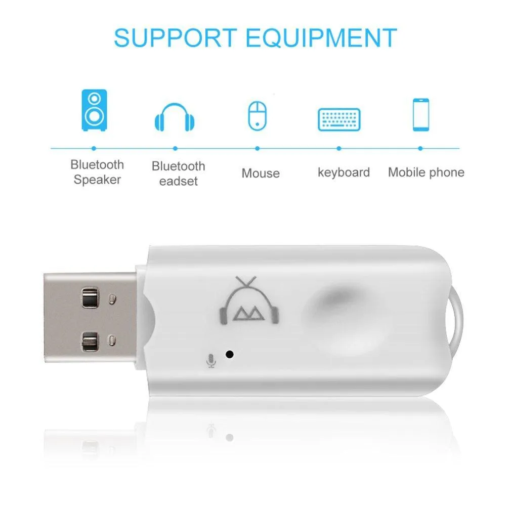 Generic USB Wireless Bluetooth Audio Receiver Dongle - image 2