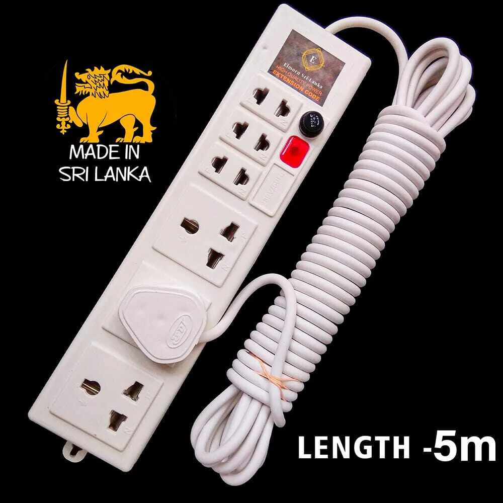 Generic Power Strip 6 Sockets Surge Protector