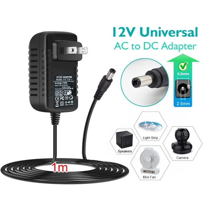 Generic 12V 2A Power Supply Adapter - image 3