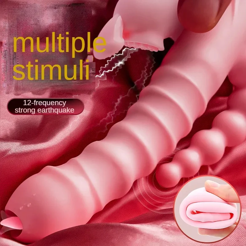 Generic 3-in-1 Vibrator Anal Vagina G-spot Stimulator - image 2