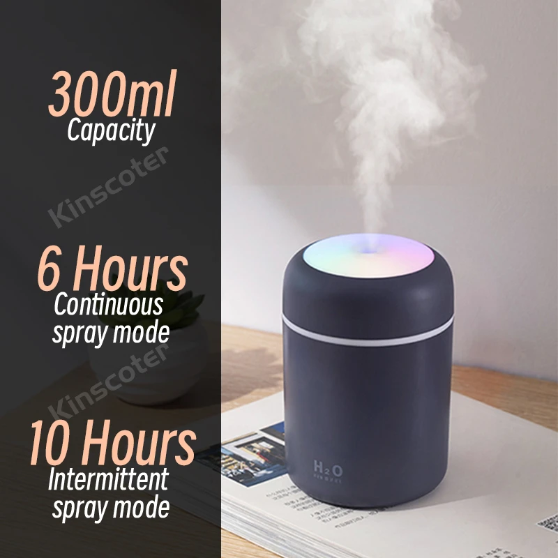 Generic Portable Mini USB Air Humidifier Aroma Diffuser - image 4