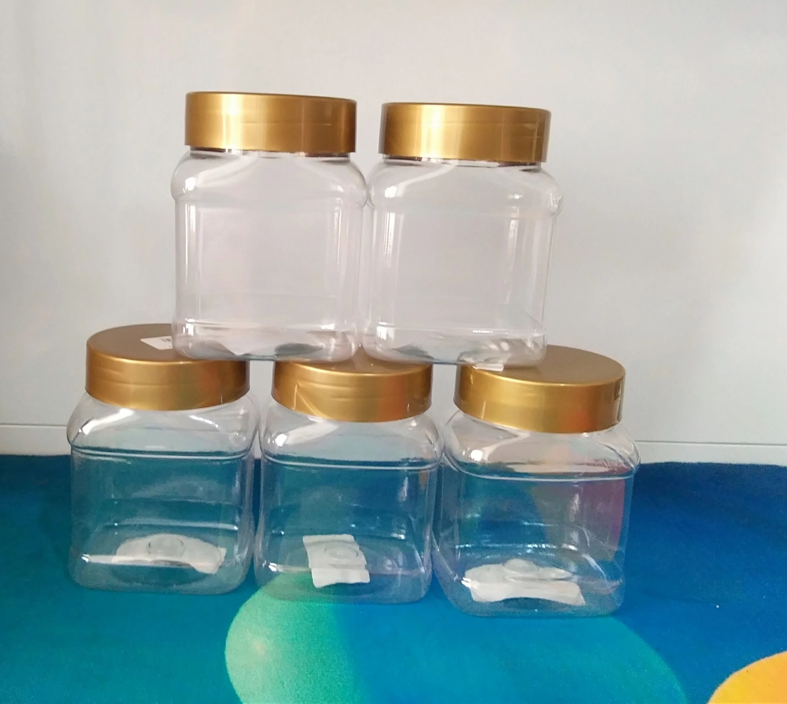 Generic Plastic Bottle Set 5 Pieces