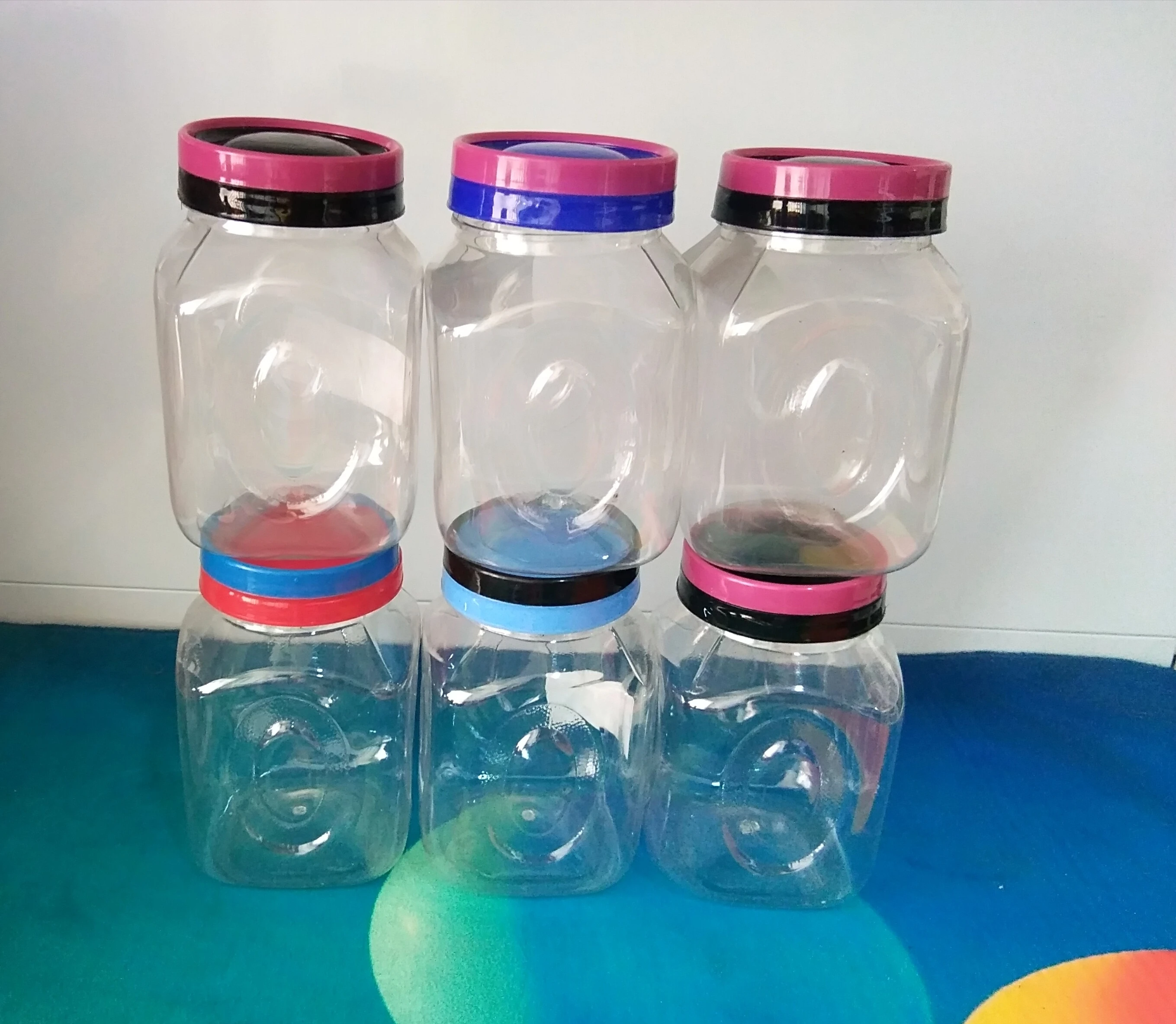 Generic 6-Piece Plastic Bottle Set