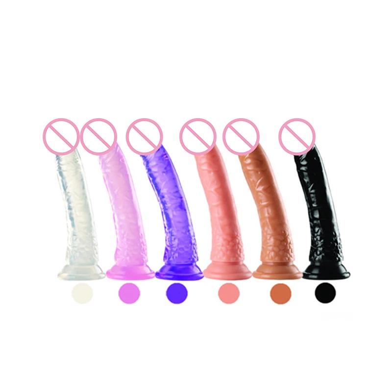 Generic Strap on Belt 8 Inch Realistic Dildo Sex Toy - image 5