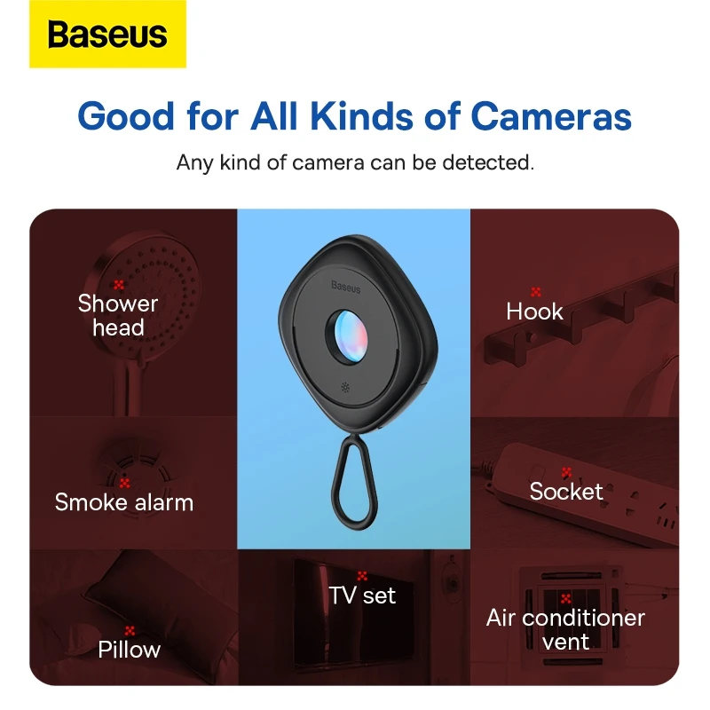 Baseus Camera Detector for Hidden Camera Portable - image 4