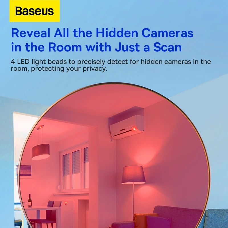Baseus Camera Detector for Hidden Camera Portable - image 5
