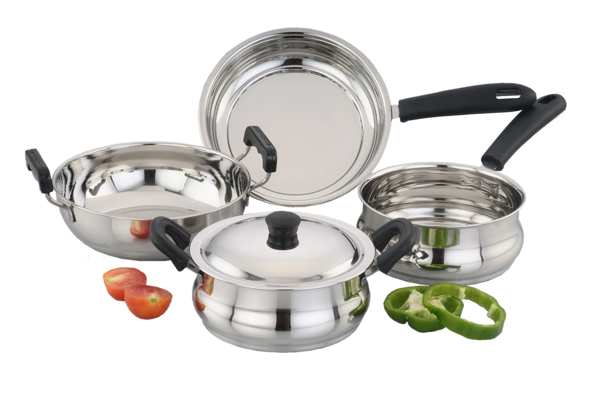 Camrin Cookware Sets Induction Base Stainless Steel