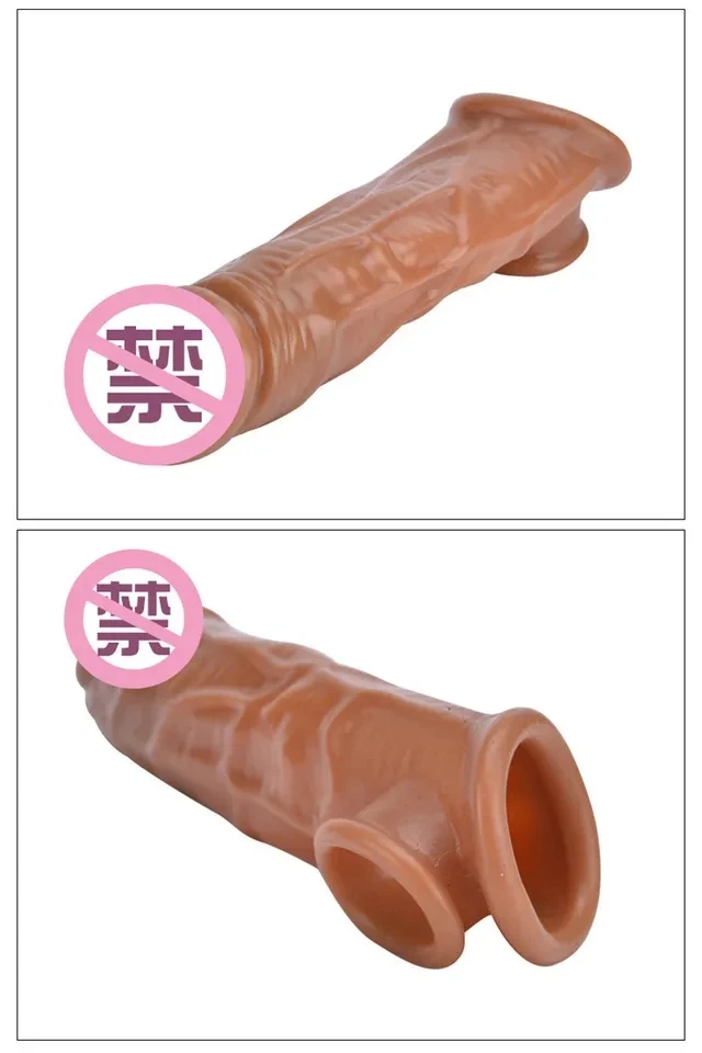 Generic Penis Sleeve Reusable Male Enlargement - image 2