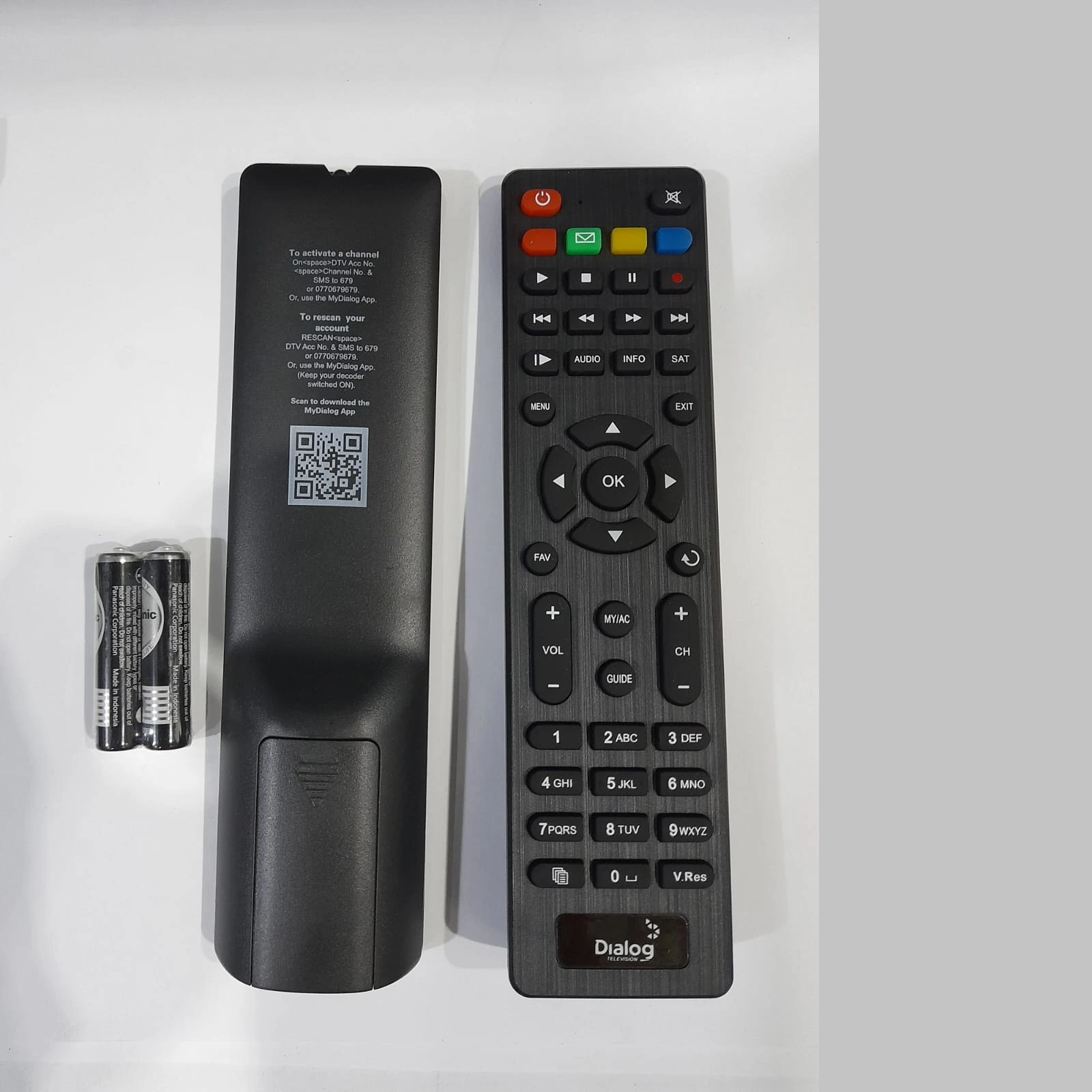 Dialog TV remote control - image 3