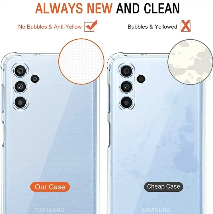 Edge Samsung A14 Shockproof Clear Case - image 2