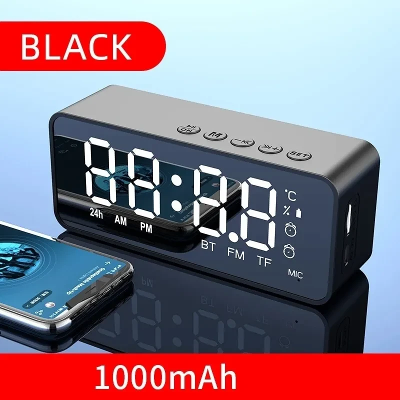 G50 Wireless Bluetooth Speaker With FM Radio Alarm Clock