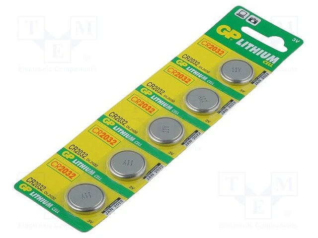 GP Batteries CR2032 3V Lithium Battery 5pack - image 7