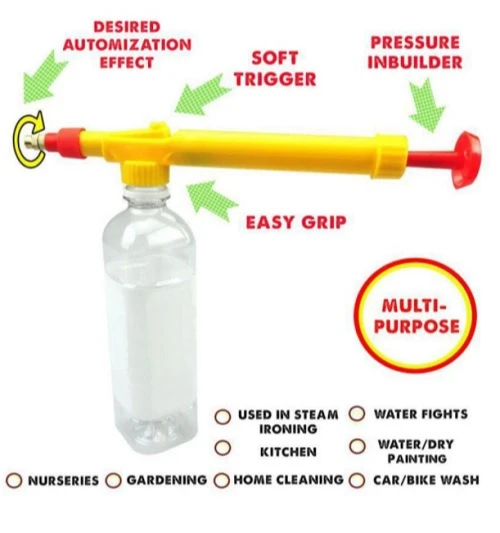 Generic Bottle Spray Gun High Pressure Adjustable - image 3