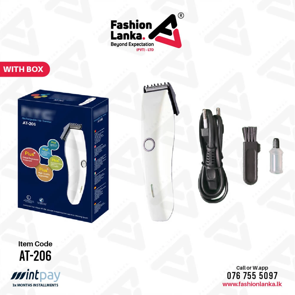 HTC AT-206 Hair Clipper & Beard Trimmer RECHARGEABLE