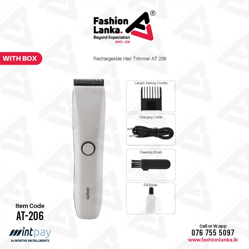 HTC AT-206 Hair Clipper & Beard Trimmer RECHARGEABLE - image 4
