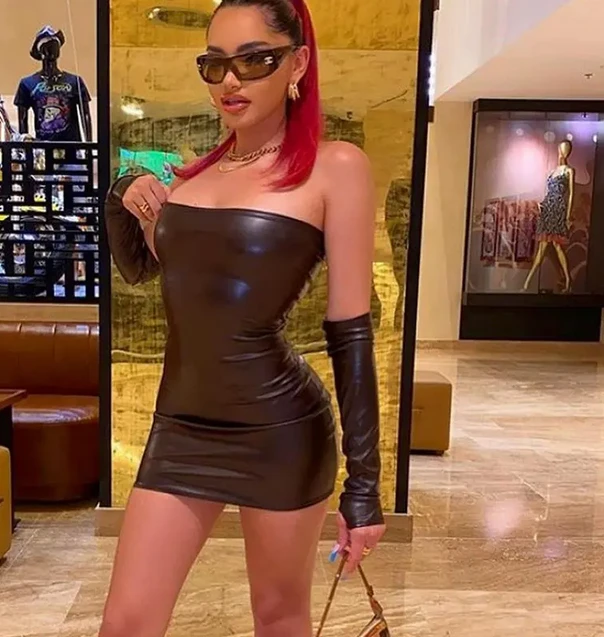 Mistress Sexy Hot Skinny Bodycon Short Dress - image 3