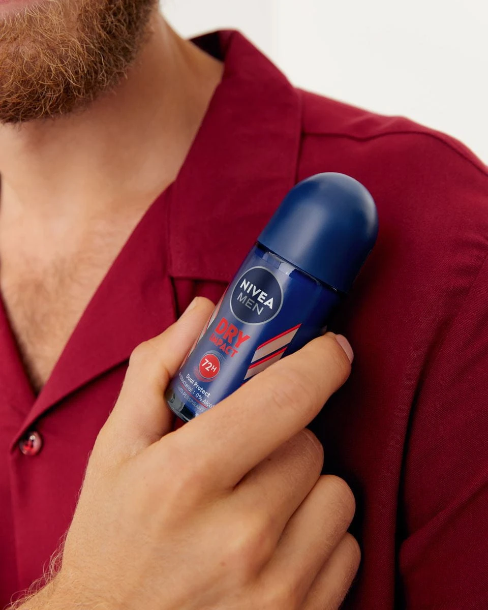 Nivea Men Roll On Deodorant Dry Impact Real Life 50ml - image 5