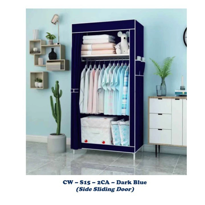 Generic Cloth Wardrobe Folding Portable Storage - image 4