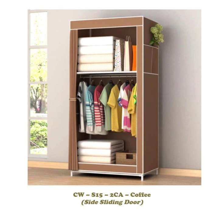 Generic Cloth Wardrobe Folding Portable Storage - image 5