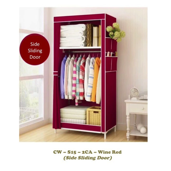 Generic Cloth Wardrobe Folding Portable Storage - image 7
