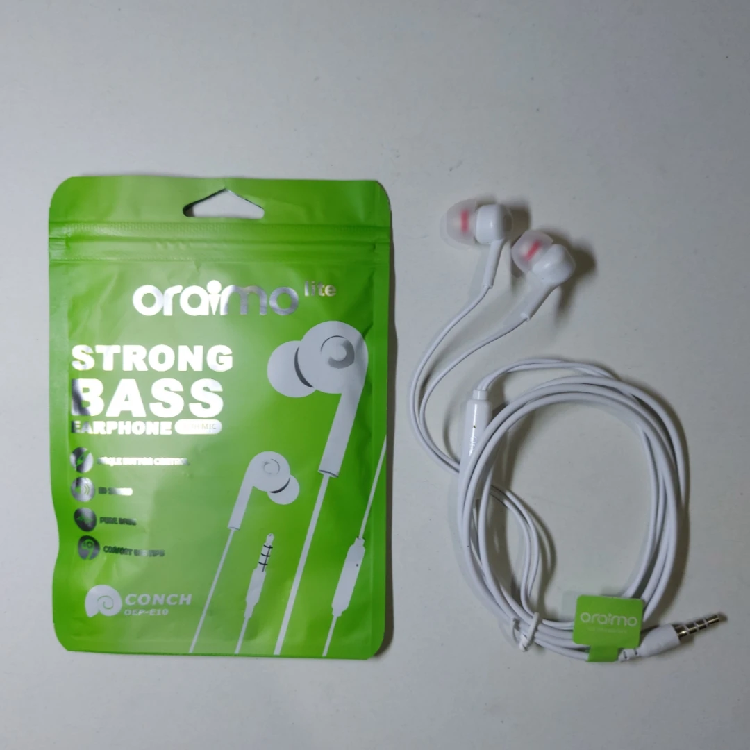 Oraimo E10 Wired Earphone With Microphone - image 3
