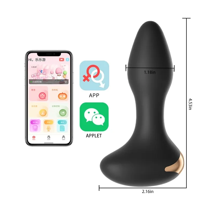 Sex toy App Control Anal Vibrator Luxury product xxx - image 3