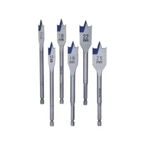 IRWIN Blue Groove Spade Bit Set 6 Piece
